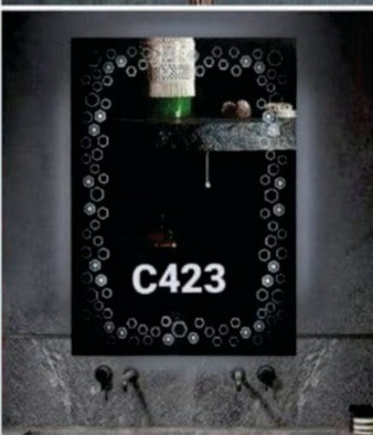 آینه بک لایت لمسی مستطیل