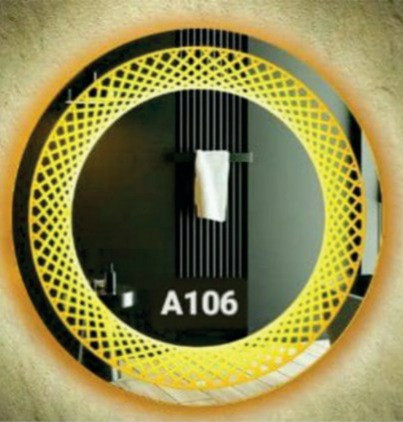 آینه بک لایت لمسی