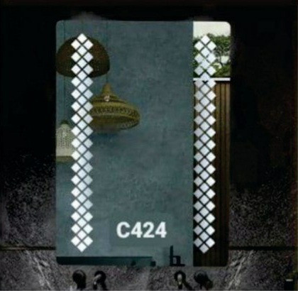 آینه بک لایت لمسی