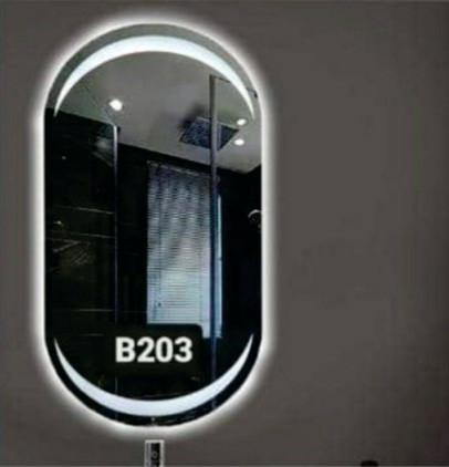 آینه بک لایت لمسی