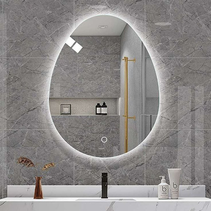 آینه بک لایت لمسی دفرمه