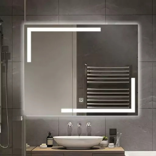 آینه بک لایت لمسی