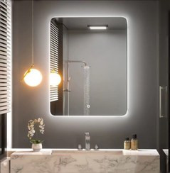 آینه بک لایت لمسی مستطیل