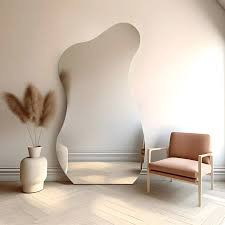 آینه بک لایت لمسی دفرمه