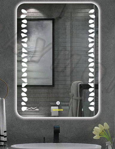 آینه بک لایت لمسی و ساده در سایزها و طرح های مختلف