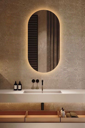 آینه بک لایت معمولی و قدی ساده و آپشنال به سفارش شما در انواع سایز و طرح