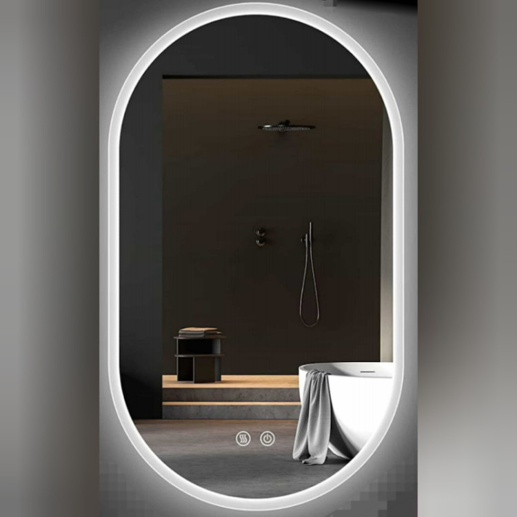 آینه بک لایت معمولی و قدی ساده و آپشنال به سفارش شما در انواع سایز و طرح