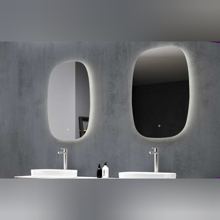 آینه بک لایت ساده ضدآب ضدبخار در سایزهای مختلف